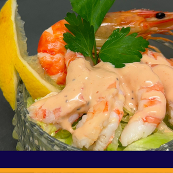 A Summery Christmas Delight: Truffle Prawn Cocktail