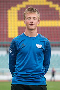 Jindřich Novotný 14 år gammal FK Dukla Prague