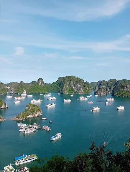 Ha Long Bay view