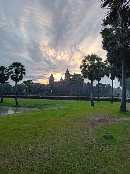Sunrise view Ankor Wat