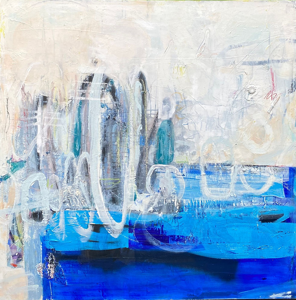Thumbnail: Ocean I 100 x 100 cm I Canvas