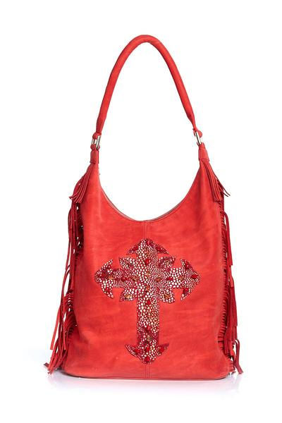 Miniatura: Cartera de cuero Kathi