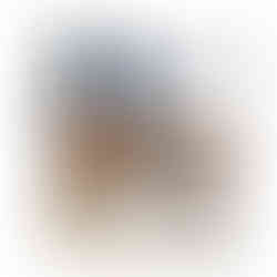 Material board for a home office showing recommended drapes, desk, office chair, lighting and paint.