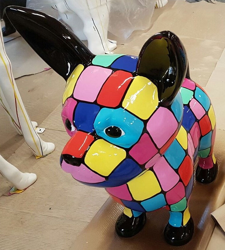 Miniaturbild: Designer Skulptur Chiwawa Hund