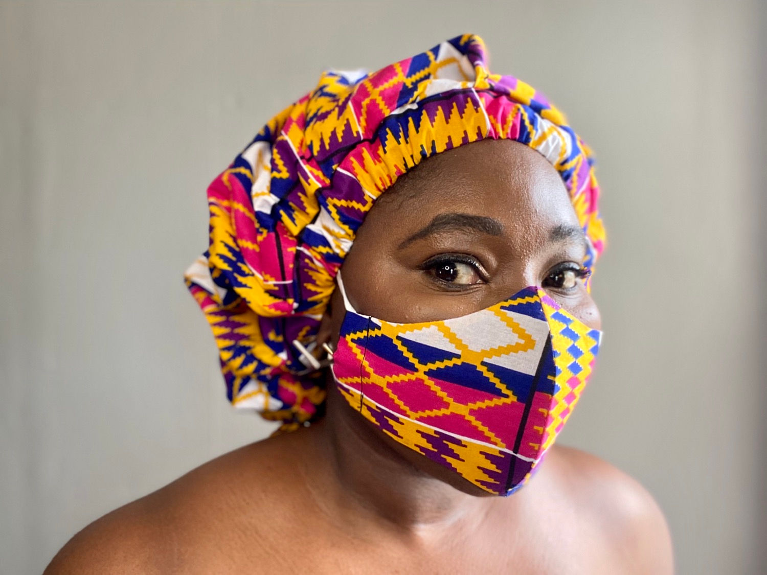 Memen Kente Face Mask