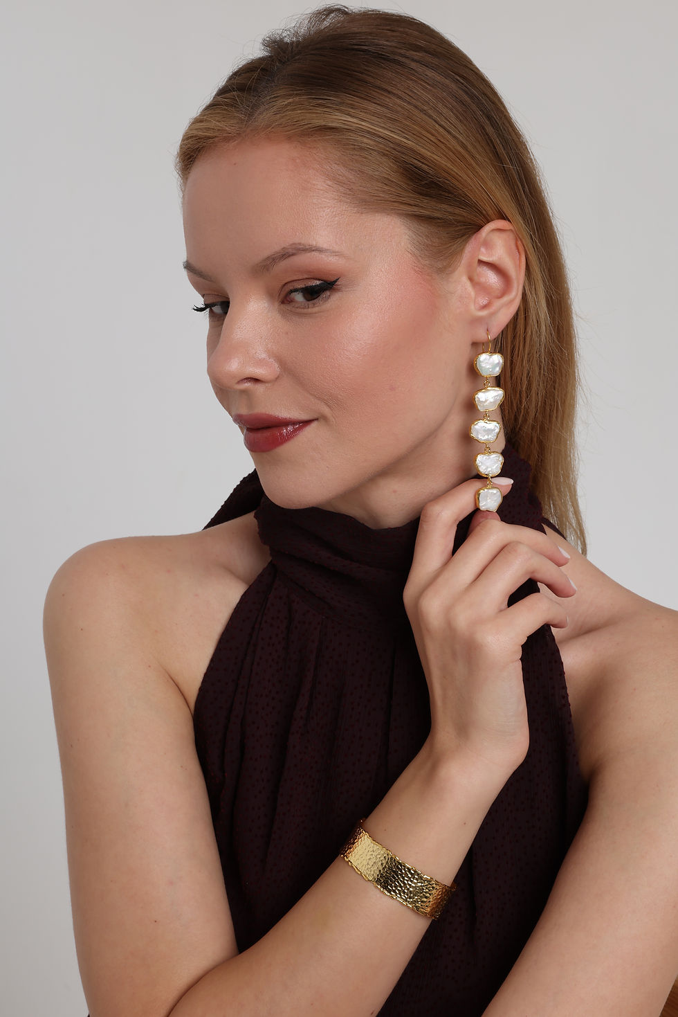 Pearl Cascade Earrings