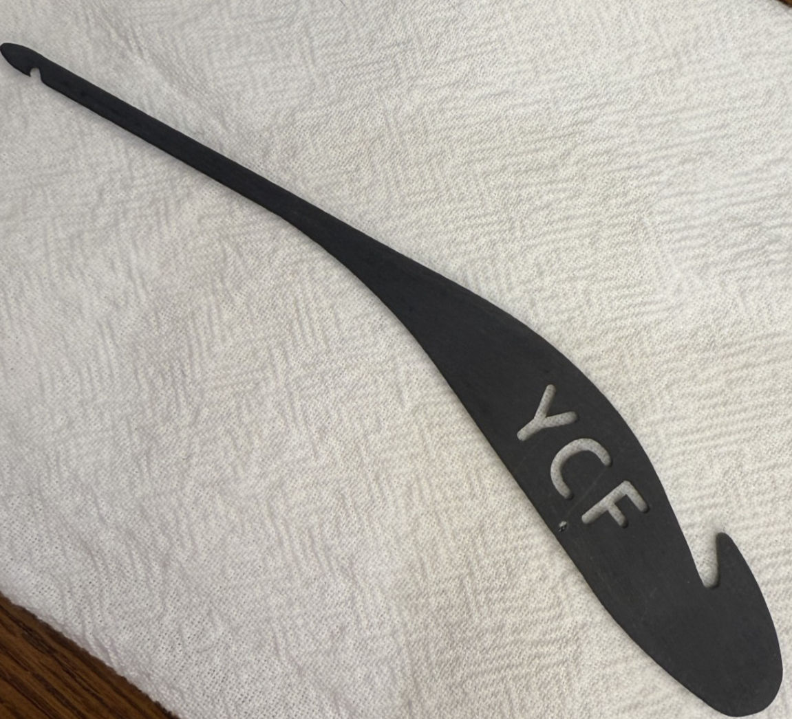 YCF - DOUBLE ENDED REED AND HEDDLE HOOK - PLASTIC