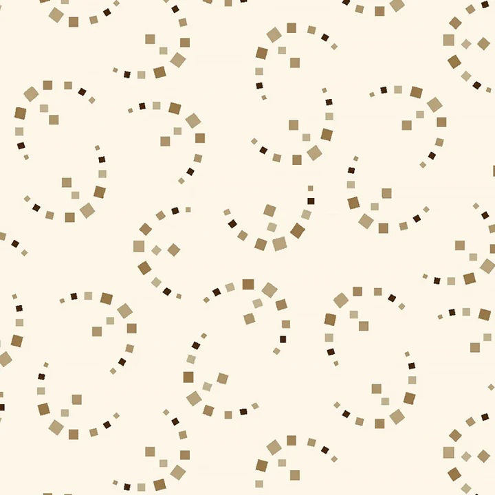 100% COTTON FABRIC PENNYBERRY FARM 43/45" 703081461028