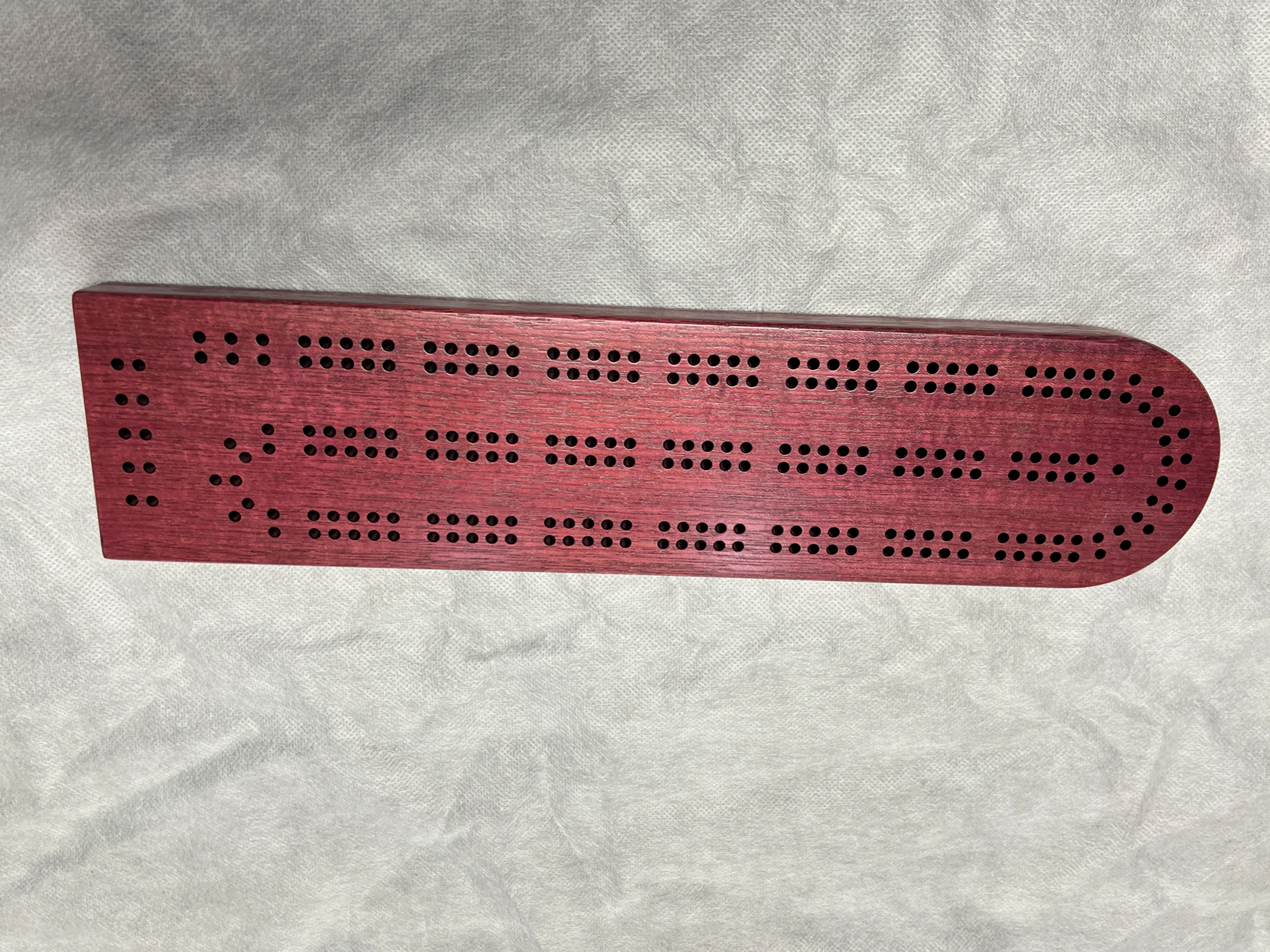 CRIBBAGE 2 PLAYER - PURPLE HEART