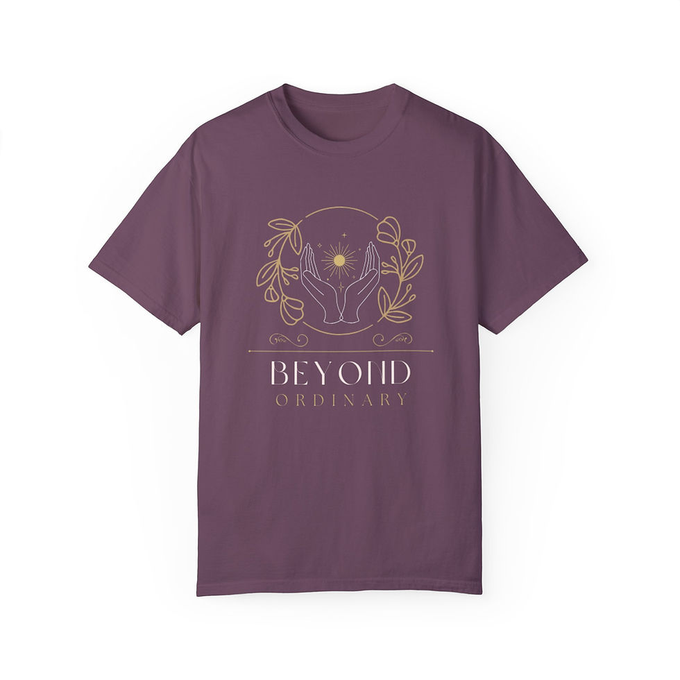 Thumbnail: Beyond Ordinary Unisex Garment-Dyed T-Shirt for Everyday Wear