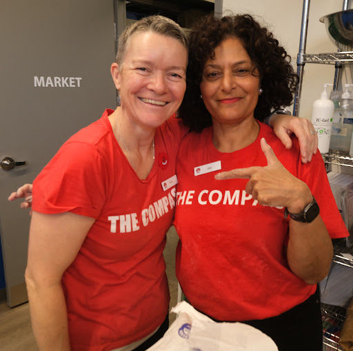 Volunteers at The Compass