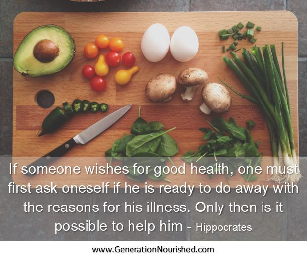 What does "eating healthy" mean?