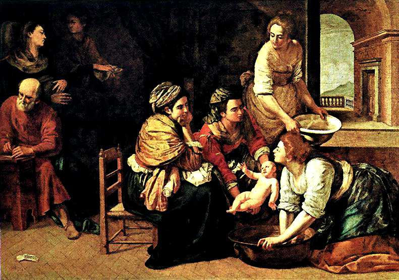 Nacimiento de san Juan Bautista