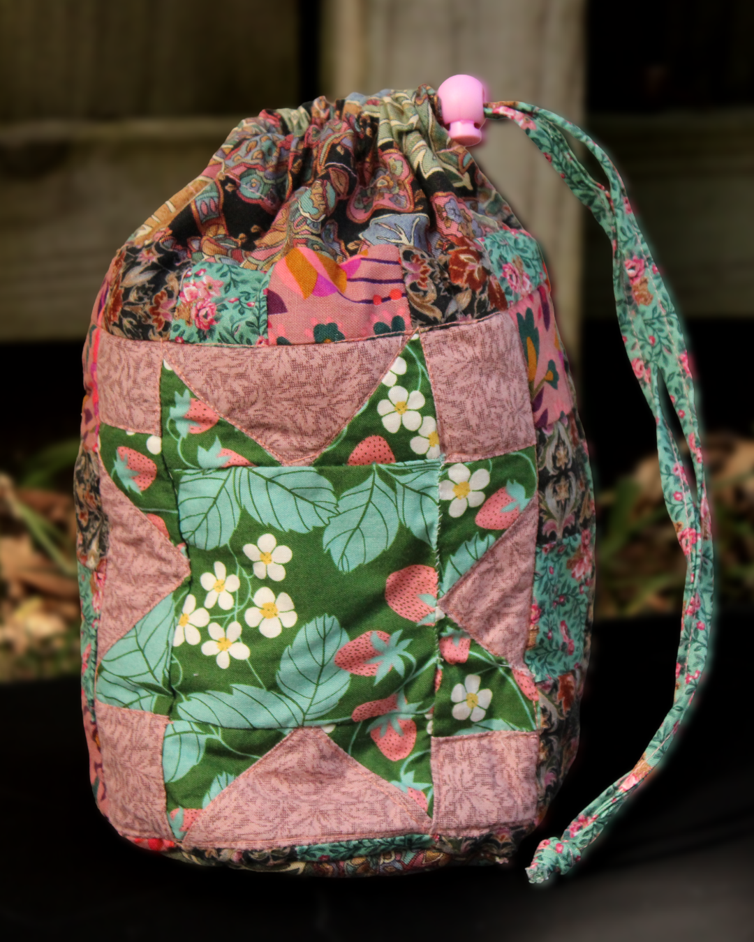 Strawberry Fields Dice Bag