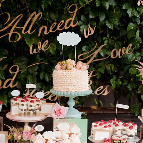 Wedding Desserts