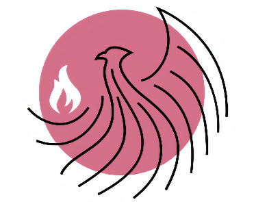 Embrace mind, phenix und flamme, logo embrace mind, ursina Fried