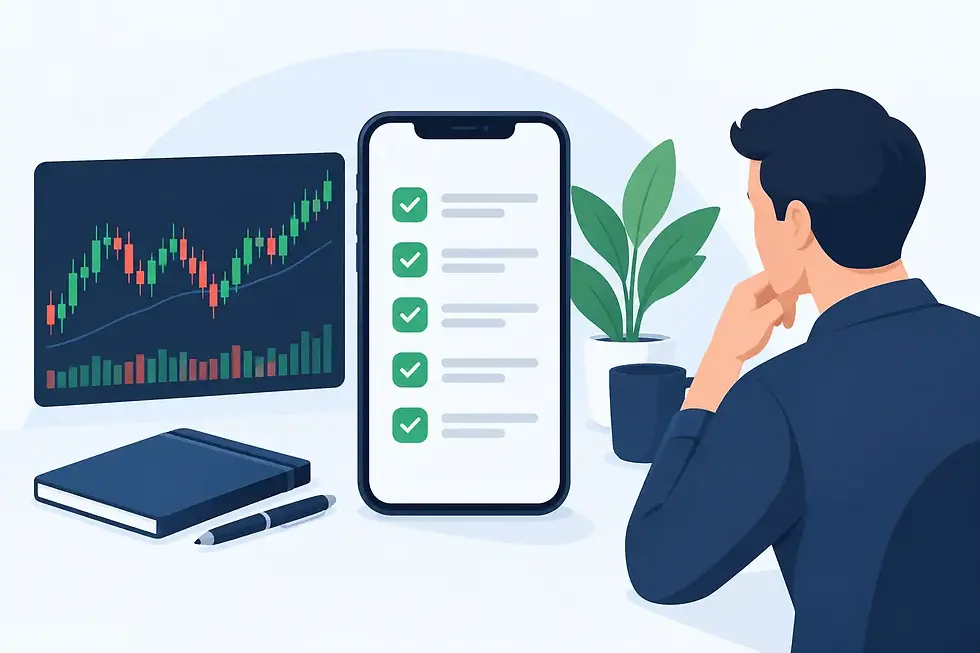 Mobile Trading Discipline App Review Checklist