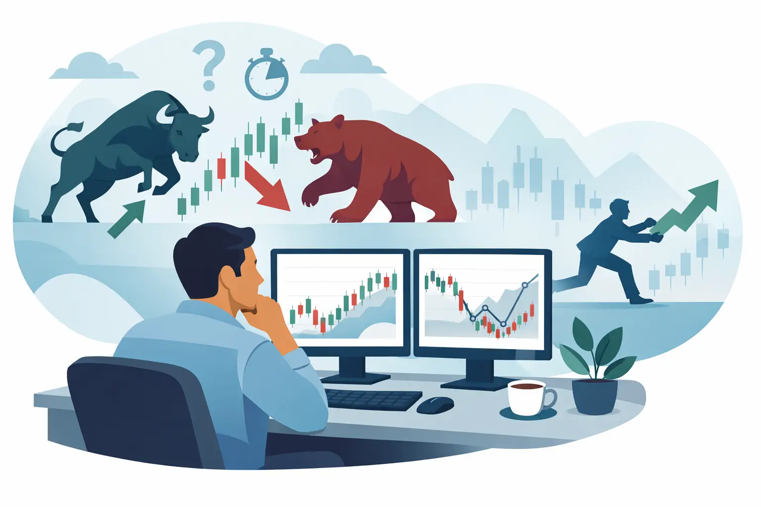 How to Reduce Trading Hesitation Without Chasing