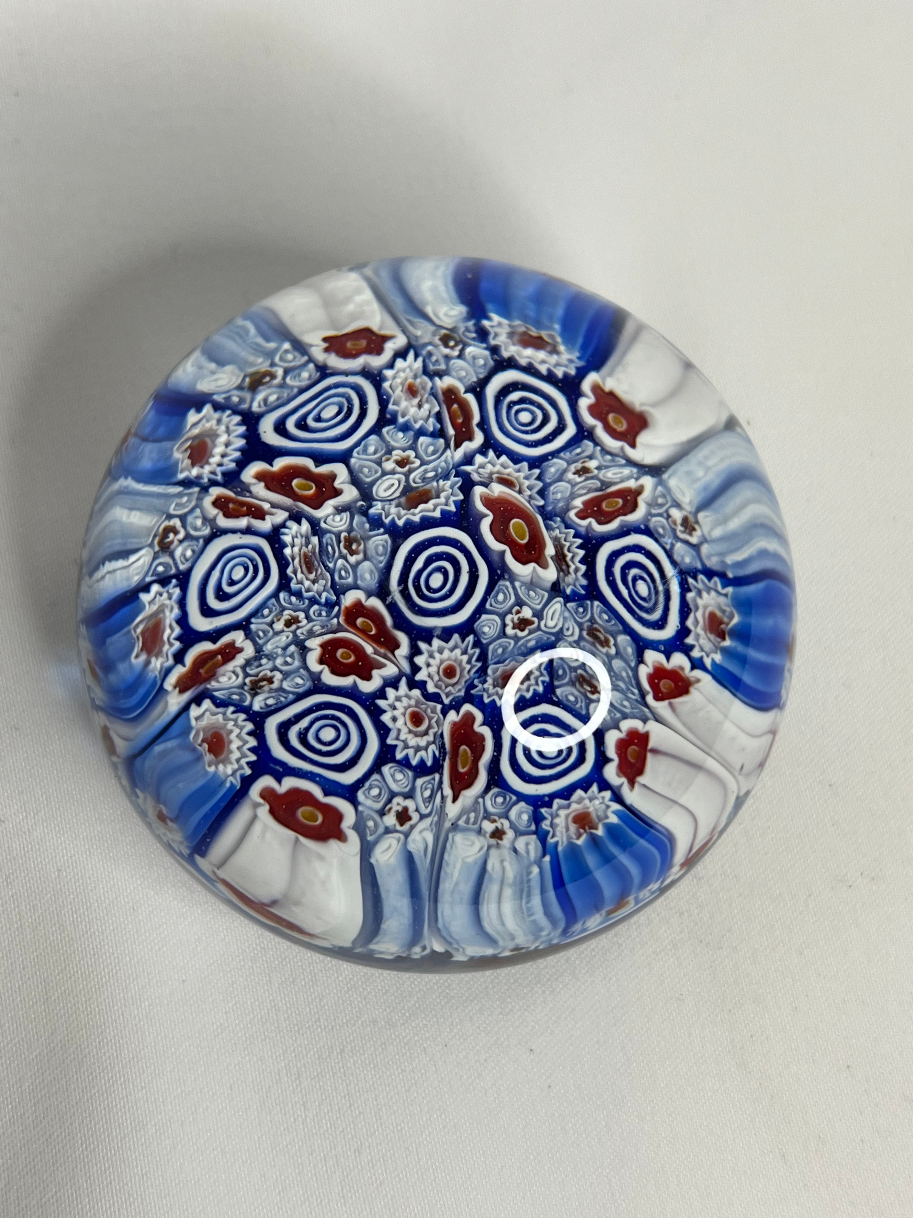 Murano boule presse papier