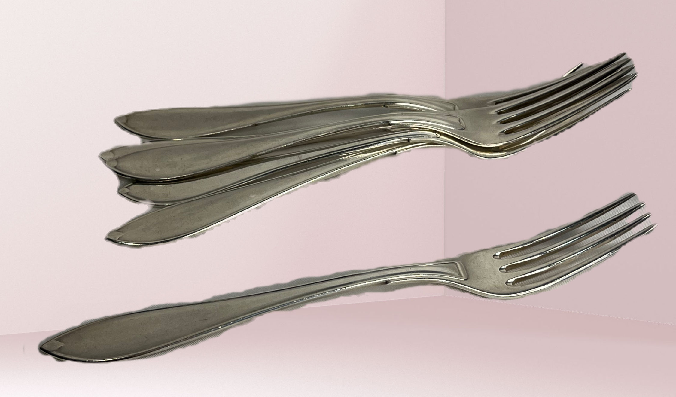 Lot de 5 fourchettes à dessert Gensealp