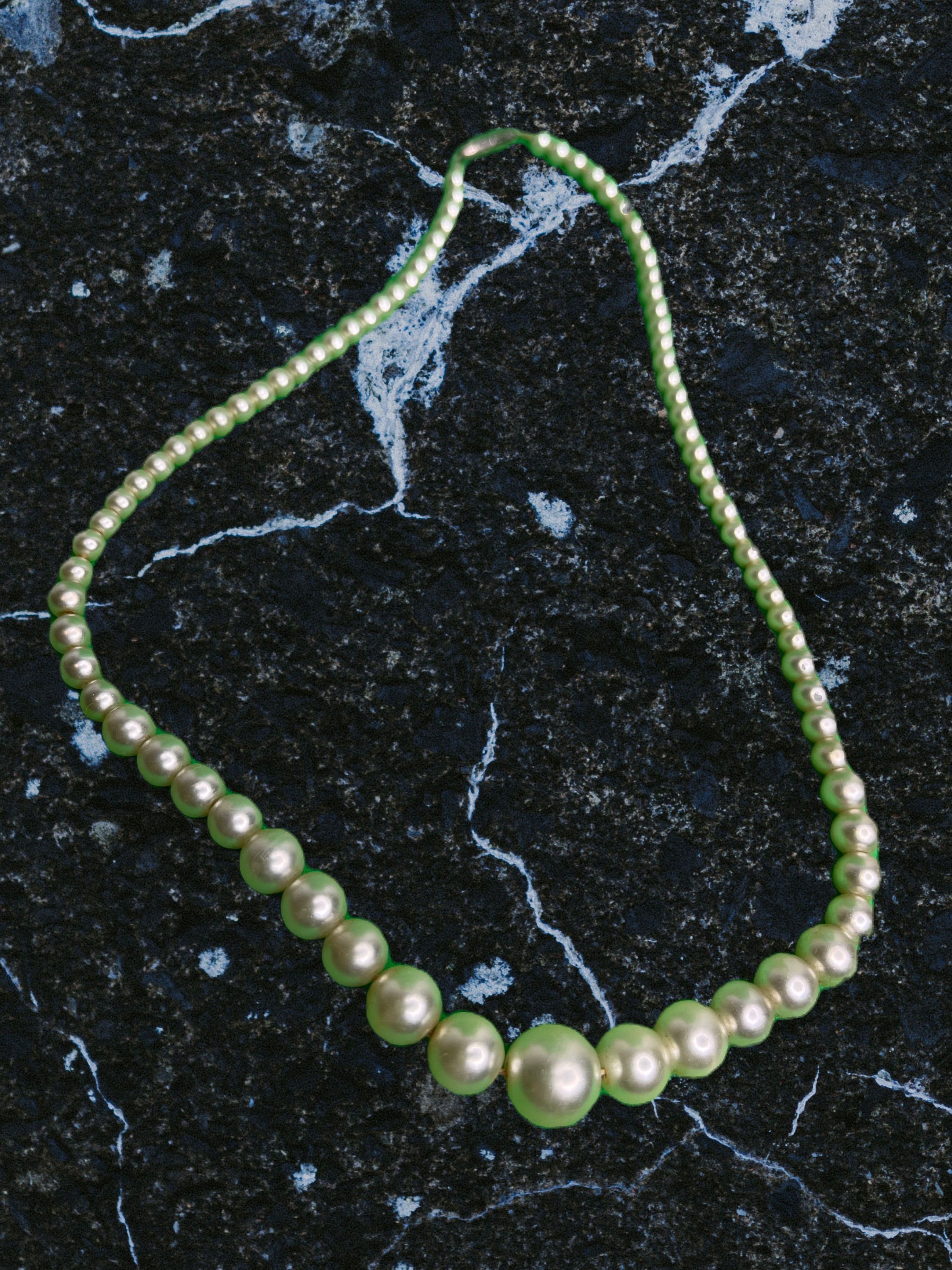 Collier de perles véritables