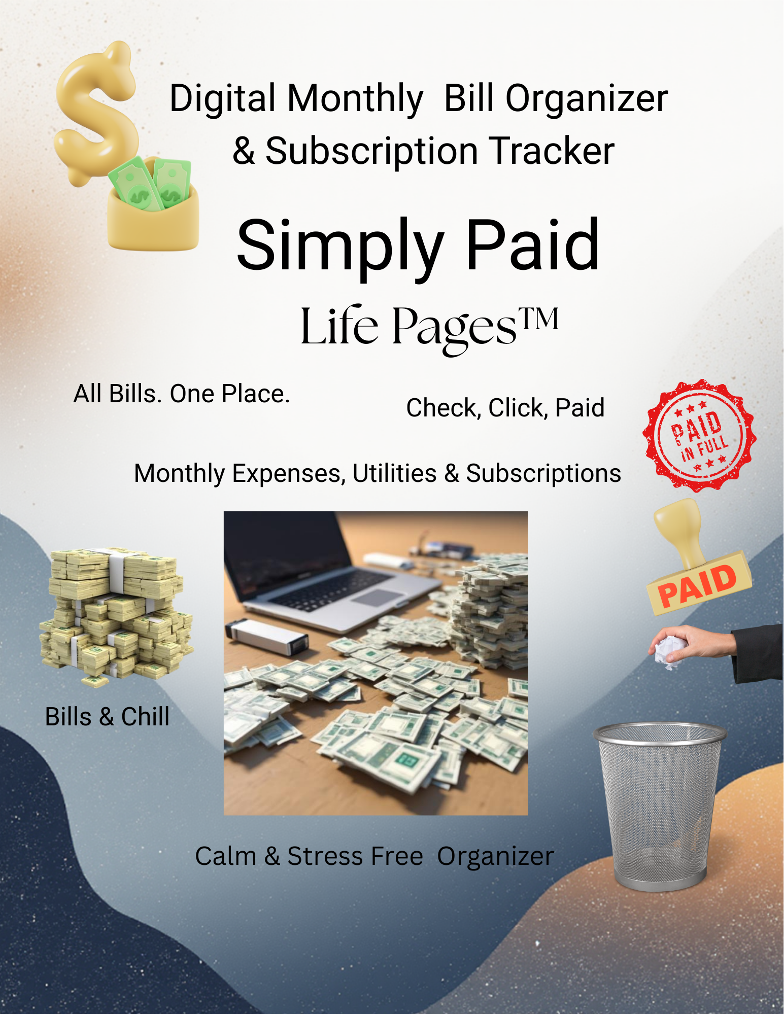 Simply Paid Bill Planner