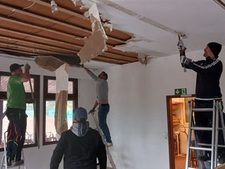 Startschuss zur Sanierung des Clubhauses - Arbeitseinsatz am 8.11