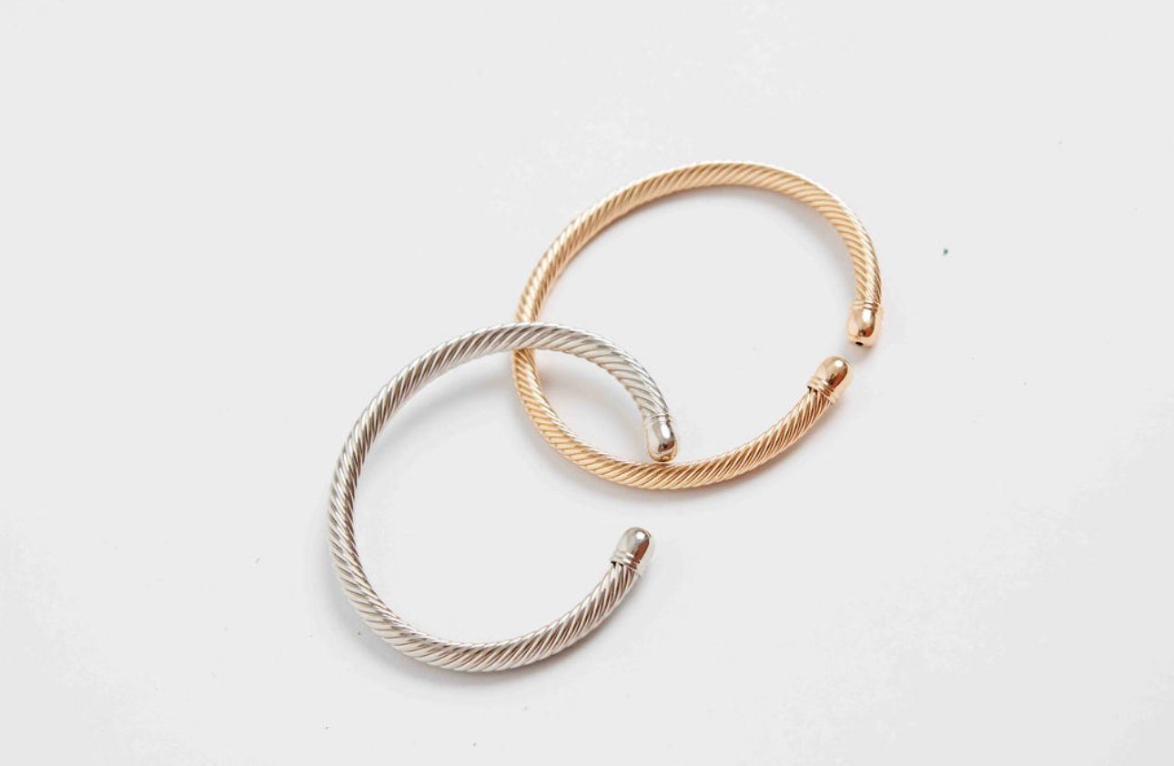 SWIRL BRACELET CUFF