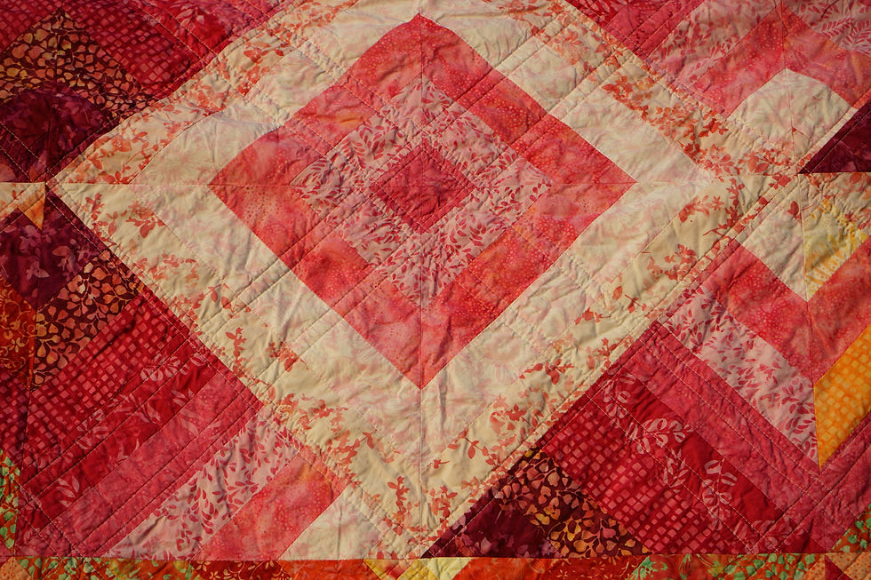 Thumbnail: Tropical Batik Quilt
