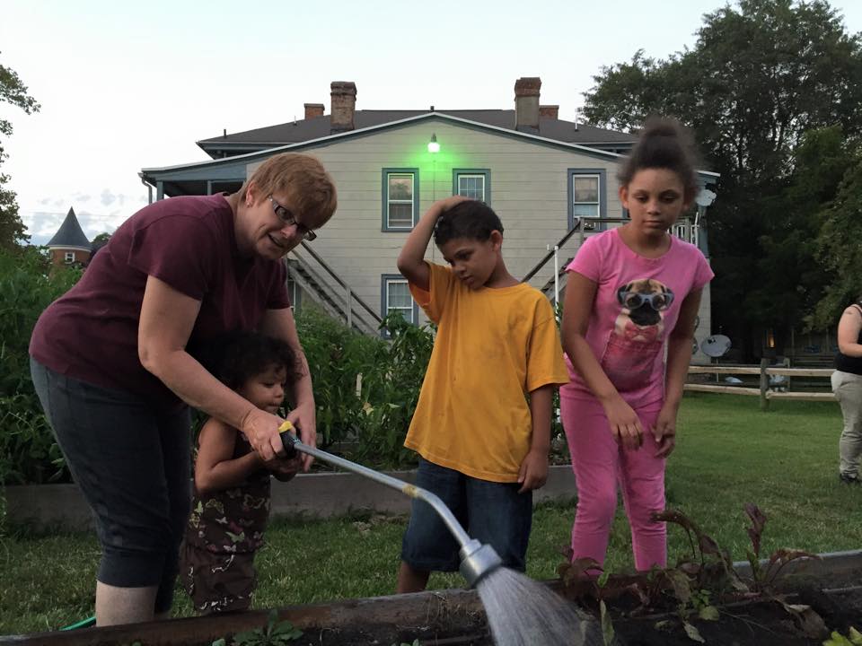 Tuesday night garden helpers