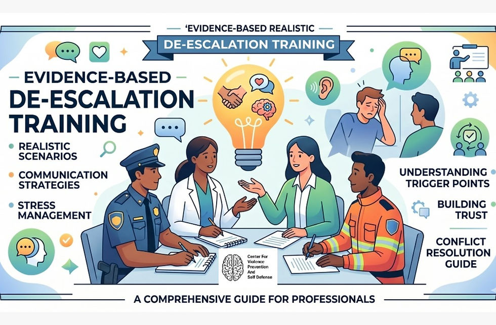 Evidence Based Realistic De-Escalation Training Guide