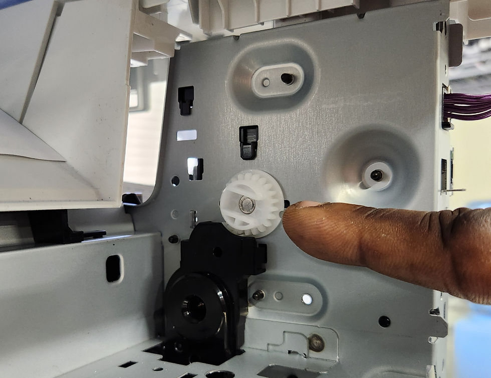 4201 4202 4203 4301 4302 4303 Critical Gear Alignment for Fuser Removal & Installation