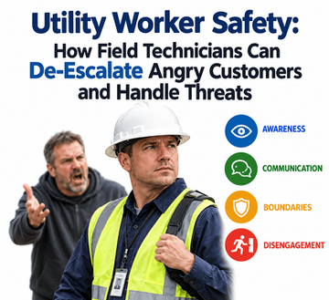 Utility Worker Safety: How Field Technicians Can De-Escalate Angry Customers and Handle Threats