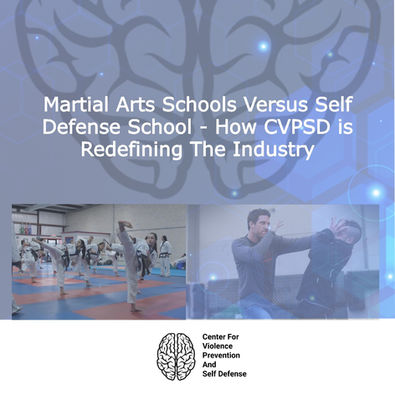 Martial Arts Schools Versus Self Defense Schools - How CVPSD is Redefining The Industry
