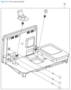 HP M525 Laser Printer Part Diagrams