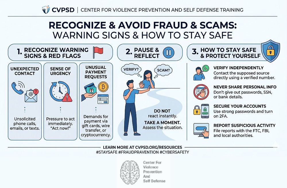 How to Recognize and Avoid Fraud And Scams-Warning Signs, Red Flags ...