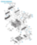 2. HP M701 M706 Internal assemblies 1 of 3 printer parts diagram