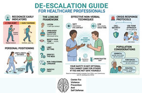 DE-ESCALATION GUIDE FOR HEALTHCARE PROFESSIONALS