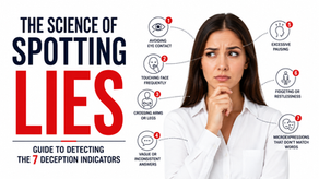 The Science of Spotting Lies : Guide to Detecting The 7 Deception Indicators