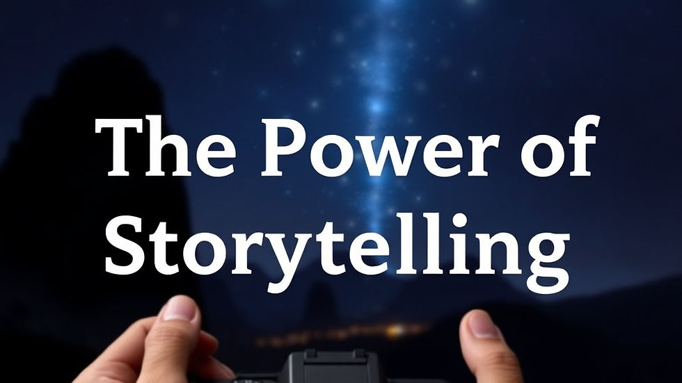 The Power of Visual Storytelling