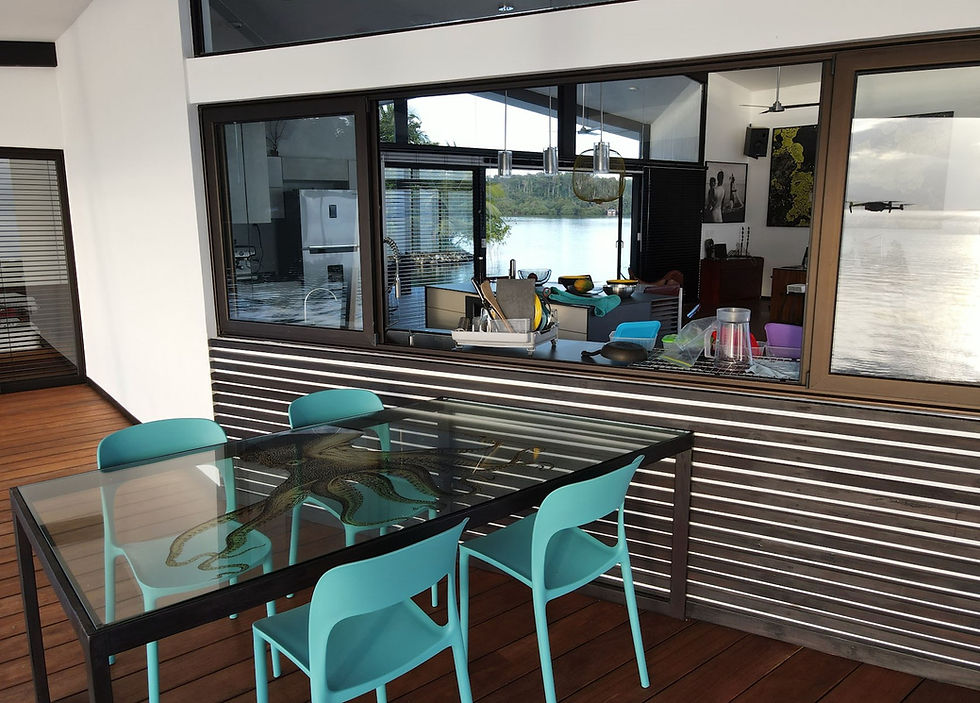 Miniatura: DŮM V MODERNÍM STYLU A SOUKROMÝ OSTROV, LAGUNA CHIRIQUI