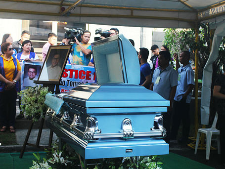 Hazing victim laid to rest