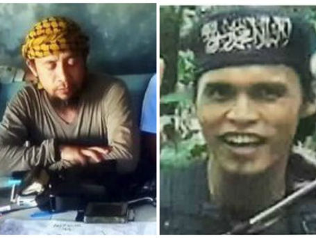 Terrorist leaders Hapilon, Maute killed today