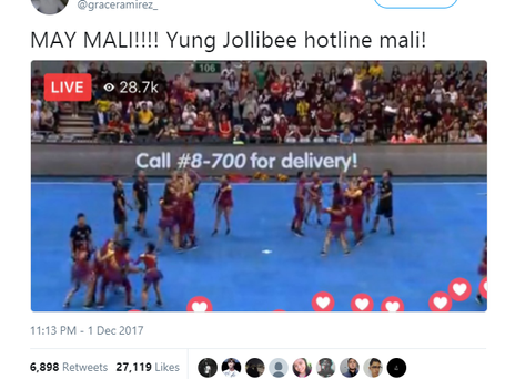 Uproarious tweets about the 2017 UAAP CDC