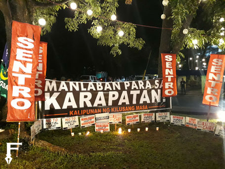 Youth criticized gov't on Martial Law anniversary