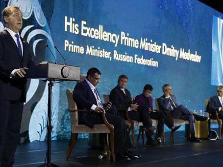 Medvedev shares insights on global infrastructure