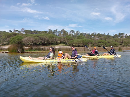 Canoagem na Lagoa