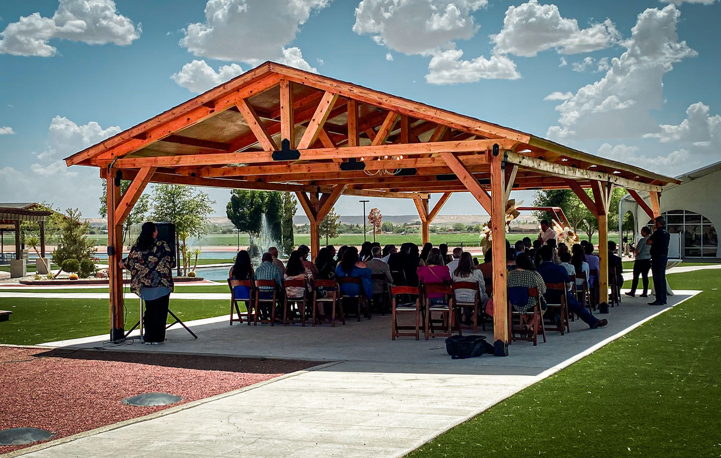 Franklin Lawn Pavilion Blessing 