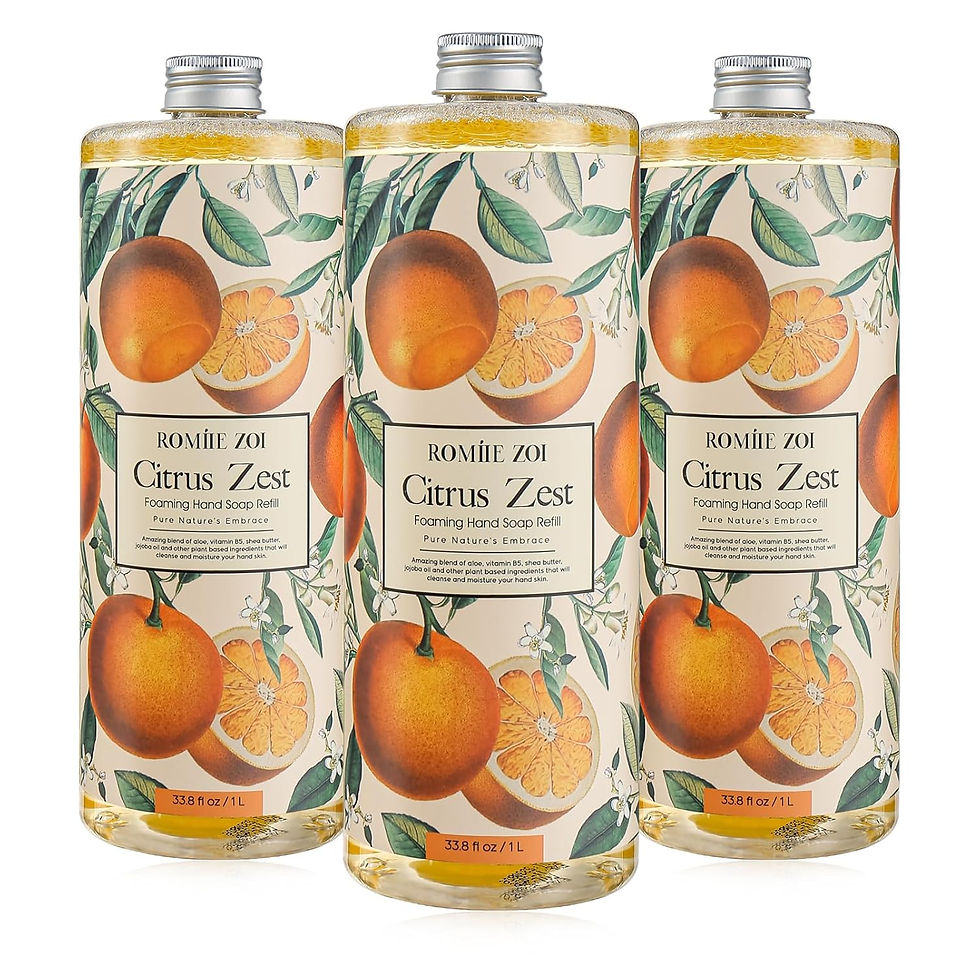 Refill, Citrus, 1 L/ 33.8 FL OZ(Pack of 3)