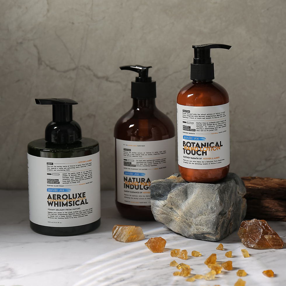 Botanical Touch Earthy Warmth of Vetiver & Amber